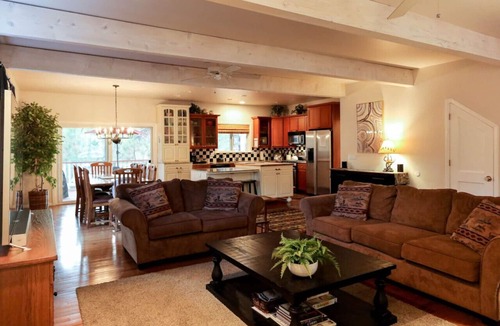 Big Bear Lake House | Knollwood Retreat Spa, Game-room, EV Charger