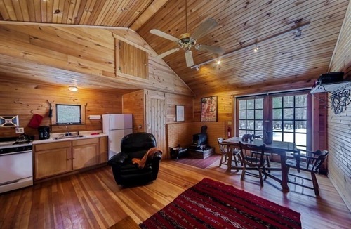 Milford Cottage | Knotty Pine Cottage on 575 Acre Forest Preserve