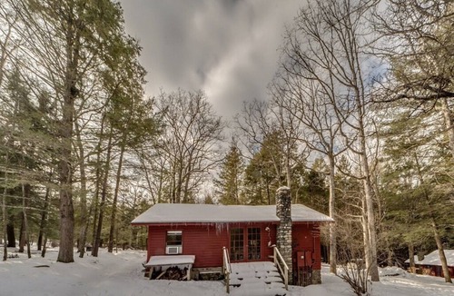 Milford Cottage | Knotty Pine Cottage on 575 Acre Forest Preserve