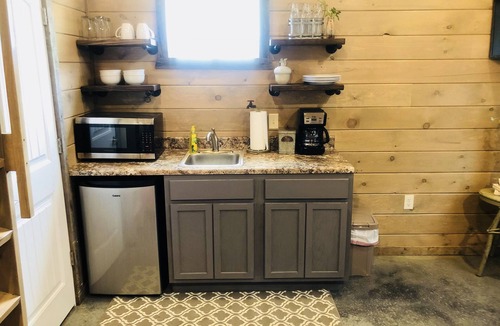 Mountain View Cabin | Knotty Squirrel Unit 2 King Suite with Ladder Loft