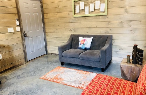 Mountain View Cabin | Knotty Squirrel Unit 2 King Suite with Ladder Loft