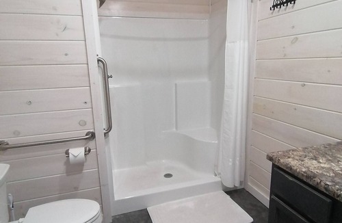 Mountain View Cabin | Knotty Squirrel Unit 6 King Suite with pullout sofa