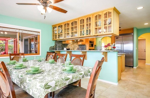 Kailua-Kona House | 🏖️Kona Private Home w/A/C, Pool & Rooftop Ocean Views