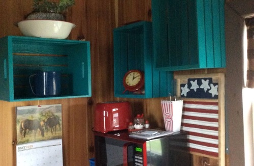 Newcastle Cabin | Krell’s Korral Tiny Cabin