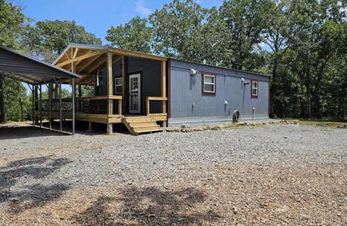 Talihina Cabin | Kritter Holler Cabin a secluded relaxing retreat surrounded by beautiful nature.