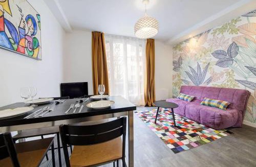 Saint-Helier Apartment | L'échappée - Bel appartement rénové et proche Gare