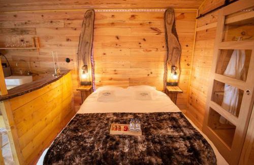 Diges Ski Chalet | L'écrin boisé - Cabane avec spa