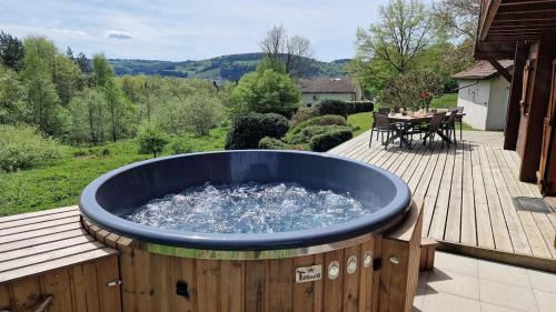 Granges-Aumontzey Ski Chalet | L'écrin des Vosges -Bain Nordique, Vue Panoramique