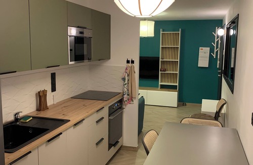 Le Bourget-du-Lac Apartment | L'écrin du lac, spacious T1 bis between lake and mountains