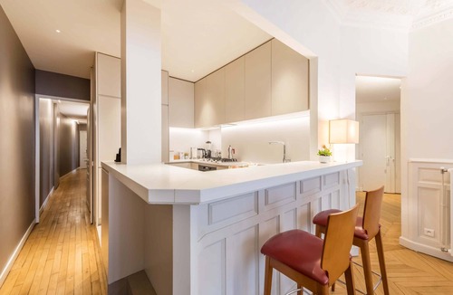 6th Arrondissement House | L’Élégance Parisienne:130m2 Exceptional Living on Rue du Four, Saint-Germain