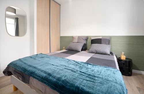 Zola - Pressense Apartment | L'Abri Citadin - Deux chambres