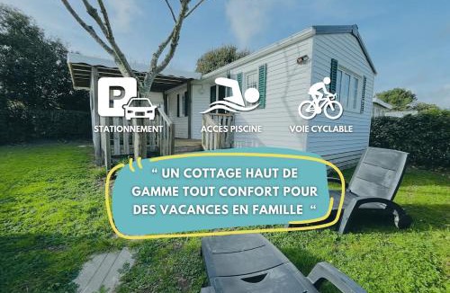 Bourgenay House | L'Albizia - 4-Person Cottage - Pool & Seaside