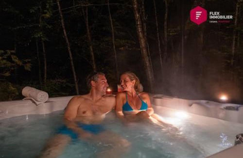 Pont-Rouge House | L'Apogée - Chalet avec Spa privé Lit king Cinéma maison à Pont Rouge - Resort près de Québec