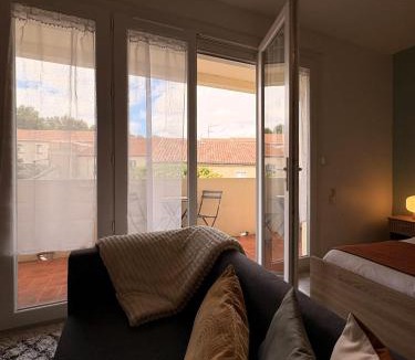 Razimbaud Apartment | L'appartement Rome Antique - Climatisation - Terrasse