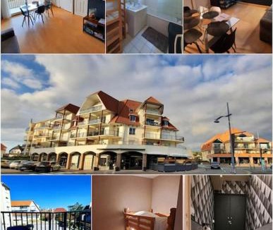 Hardelot-Plage Apartment | L'art de l'eau PLage ,Studio en résidence privée.