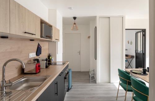 Thabor - Saint-Helier Apartment | L'Atelier - Appt 2 chambres avec parking