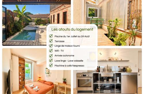 Marengo - Jolimont Apartment | " L'Atelier Signature " Piscine - Terrasse - Wifi