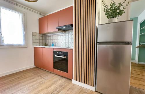 Quartier des Eaux-Claires Apartment | L'aube Climatisation Parking 2 chambres