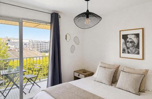 Quartier Francisco-Ferrer - Landry - Bourgeois - Poterie Apartment | L'Augustin - Balcon & Garage Privé - Proche Gare de Rennes