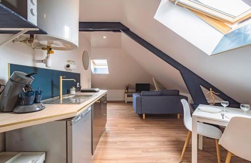 Isles-sur-Suippe Apartment | L'Azur doré, studio pour 2 voyageurs