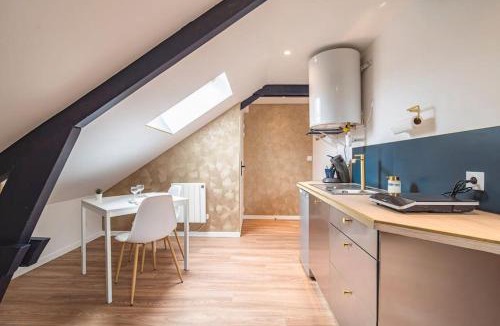 Isles-sur-Suippe Apartment | L'Azur doré, studio pour 2 voyageurs