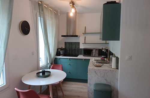 Saint-Valery-en-Caux Apartment | L'Ecaille Verte Studio - La Marée Verte