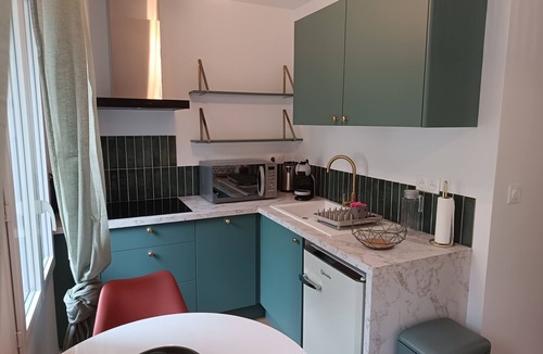 Saint-Valery-en-Caux Apartment | L'Ecaille Verte Studio - La Marée Verte