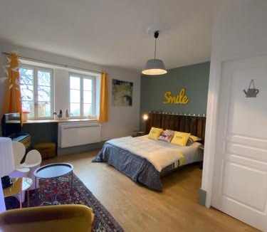 Menetru-le-Vignoble Bed & Breakfast | L'Entre-Coeur