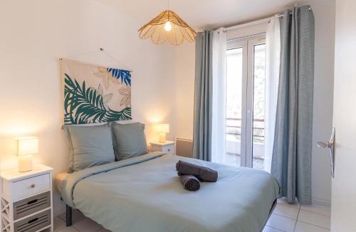Pont des Demoiselles-Montaudran-La Terrasse Apartment | L'envolée - Appartement entier avec Balcon & Parking privé - SO COZY