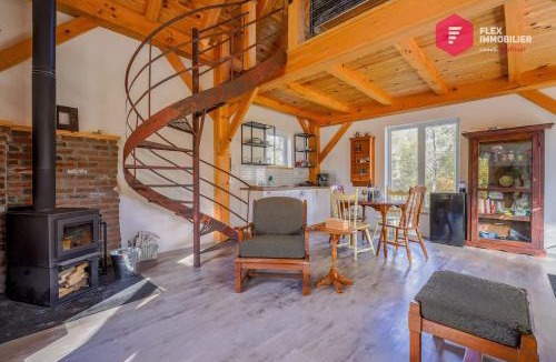 Notre-Dame-Des-Bois House | L'Ermite - Refuge rustique en nature Déconnexion - Cantons-de-l'Est