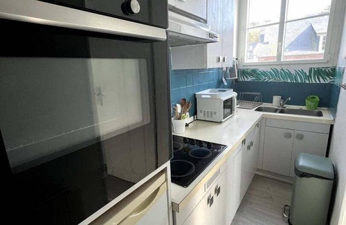 Veules-les-Roses Apartment | L'escale, nice apartment with sea view