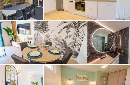 Saint-Quentin Apartment | L'Escale Tropicale, appartement indépendant avec terrasse privative