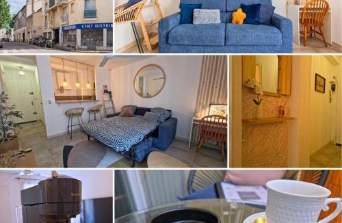 Baille Apartment | L'Escapade Balcon et Parking Privé entre Stade Vélodrome & Timone