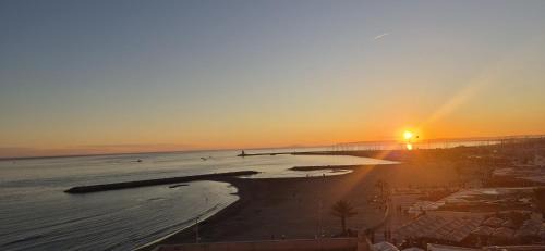 La Grande-Motte Apartment | L Escapade Bleue 6 pers, cv, vue mer exceptionnelle, parking