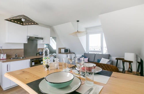 La Marne Apartment | L'Escapade Malouine - Appartement 2* lumineux avec balcon