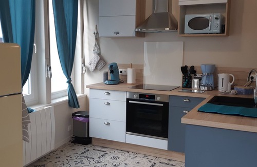 Le Portel Apartment | "L'Escapade Marine", 2 bedrooms, 4 pers, free secure parking with badge, 8 mn from the beach