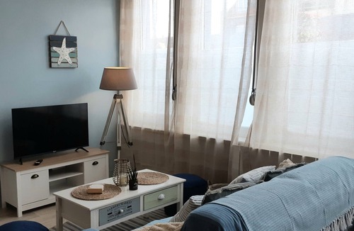 Le Portel Apartment | "L'Escapade Marine", 2 bedrooms, 4 pers, free secure parking with badge, 8 mn from the beach