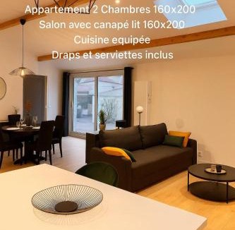 Gerzat Apartment | L'Escapade moderne