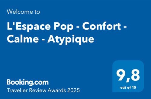 Douai Apartment | L'Espace Pop - Confort - Calme - Atypique