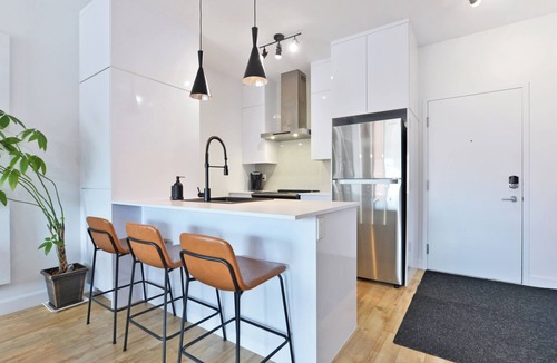 La Cite-Limoilou Apartment | L'espace urbain - Parking & Gym - Downtown