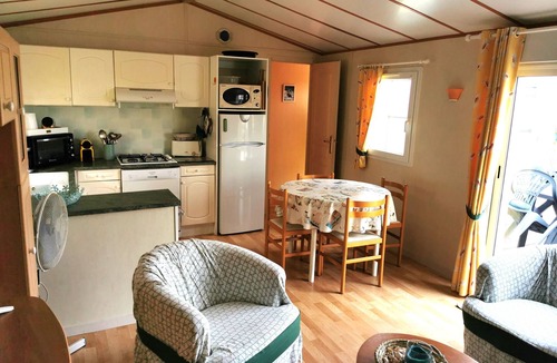 Brem Sur Mer House | L'Evasion - Mobil Home - Heated pools