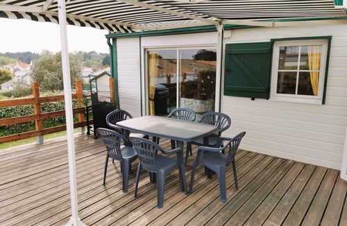 Brem Sur Mer House | L'Evasion - Mobil Home - Heated pools