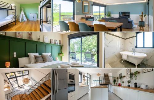 Lescherolles Villa | L'Evasion, Piscine et jacuzzi