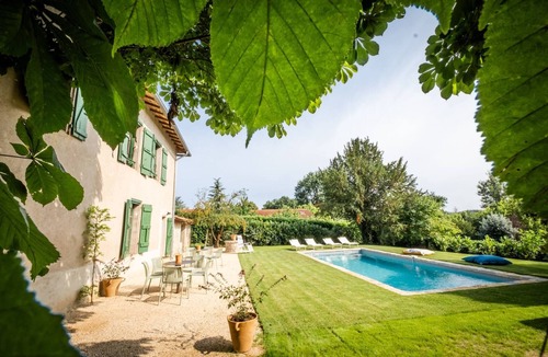 Negrepelisse Ski Chalet | L'Hacienda Occitane- Heated pool- air conditioning