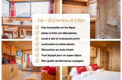 Eclose-Ouest Apartment | L'horizon de L'Alpe - Alpe d'Huez