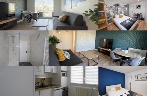 Republique - Les Ponts Apartment | L'Inattendu - Appartement avec balcon vue sur la Loire