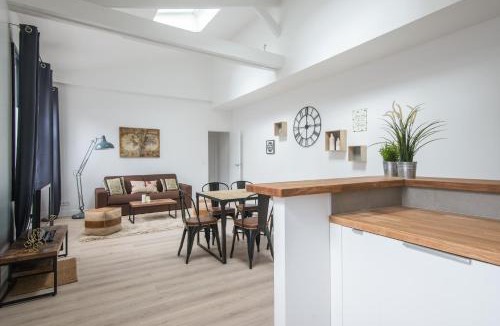 Quartier de Javel Apartment | L'Industriel, loft de 2 chambres, Villa Saint Charles