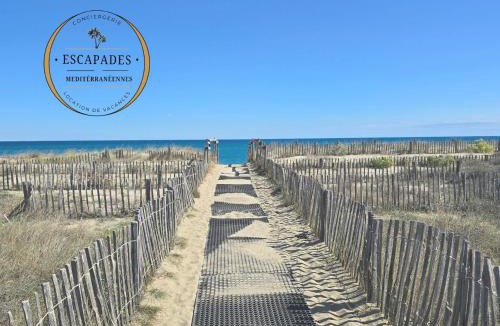 Torreilles-Plage Other | L'Oasis Mobil Home 6 pers à 100m de la Plage Parc Aquatique Camping 5 étoiles Les Dunes