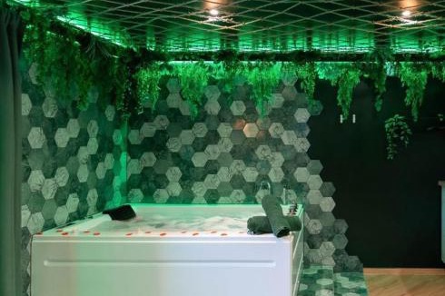 Roppenheim Apartment | L'Oasis Tropicale, Jacuzzi, Love Room