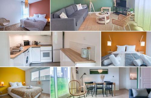 Vieux Malakoff Apartment | L'Oasis Urbain, proche gare, parking privé, 6-8 px